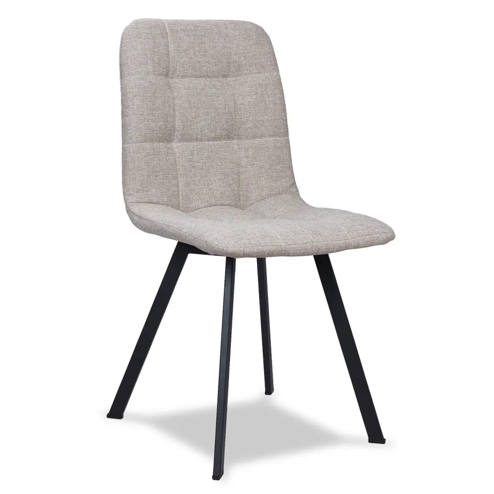 Фото 4 Набор стульев 2 шт Трон лайт 2 88x44x44 см рогожка цвет бежевый Фото 4 Набор стульев 2 шт Трон лайт 2 88x44x44 см рогожка цвет бежевый