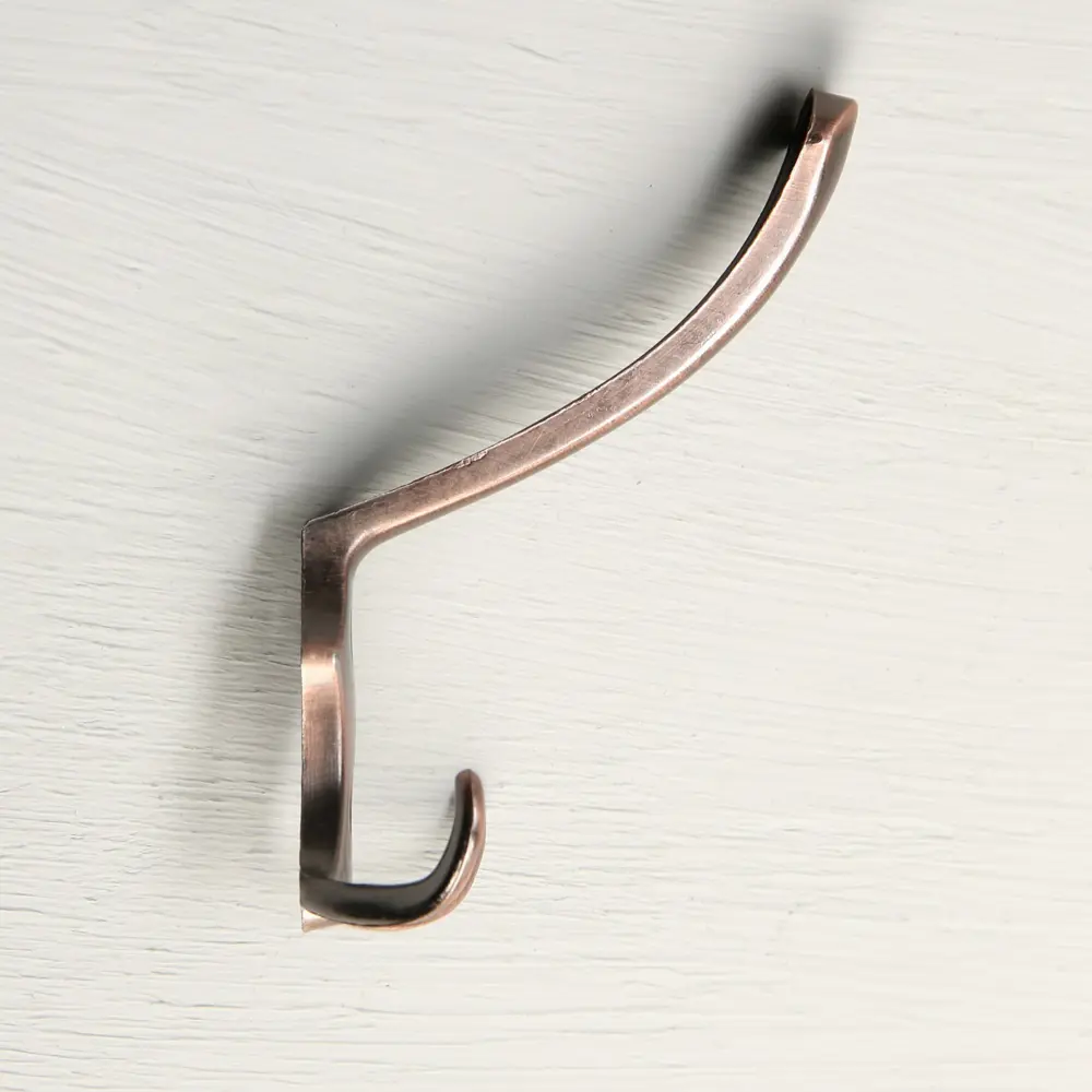 Фото 4 Крючок трехрожковый Тундра 6.5x7x10 см 3 крючка цвет медный