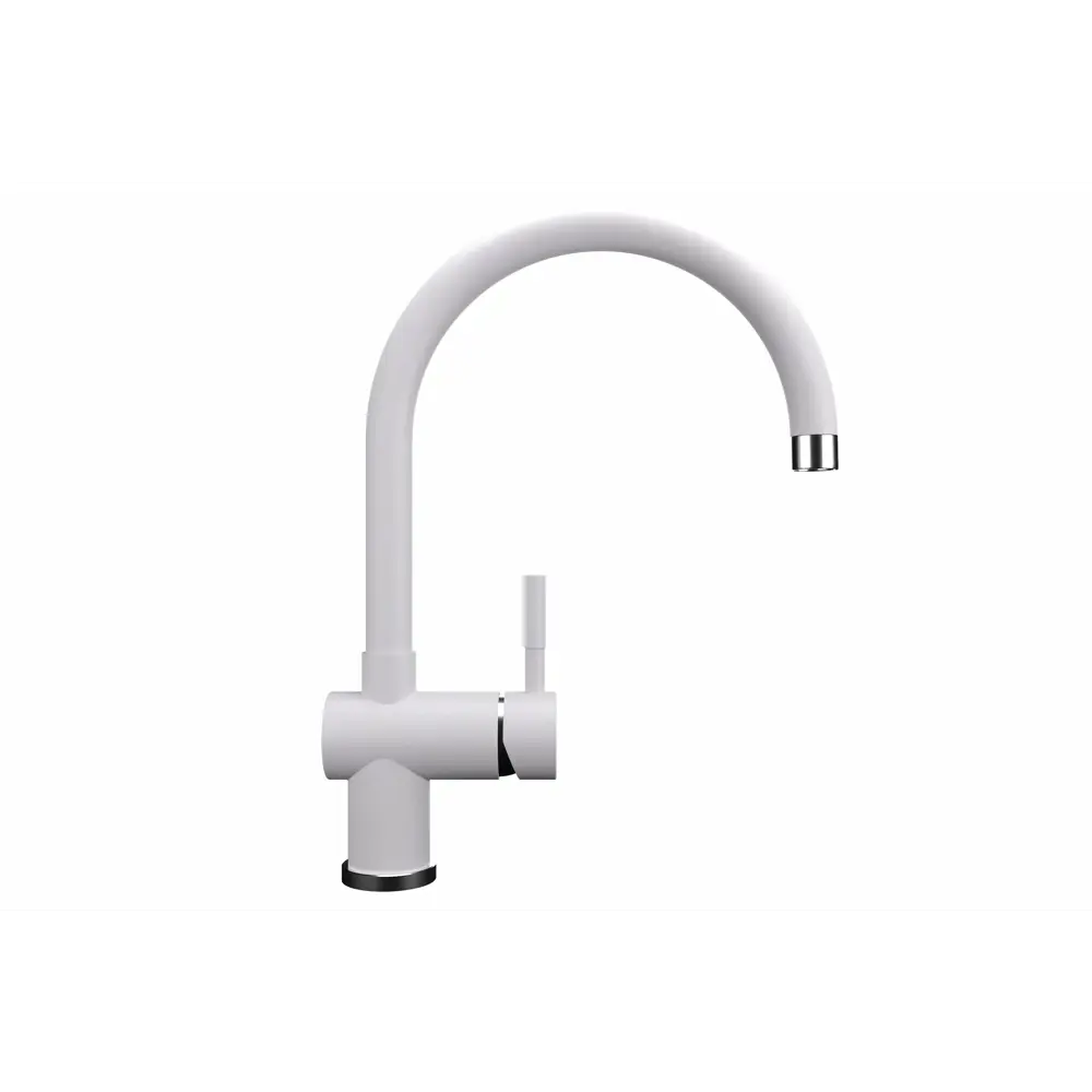 Фото Смеситель для кухни однорычажный Ulgran Quartz uq1 излив 20.9 см цвет светло-серый Фото Смеситель для кухни однорычажный Ulgran Quartz uq1 излив 20.9 см цвет светло-серый