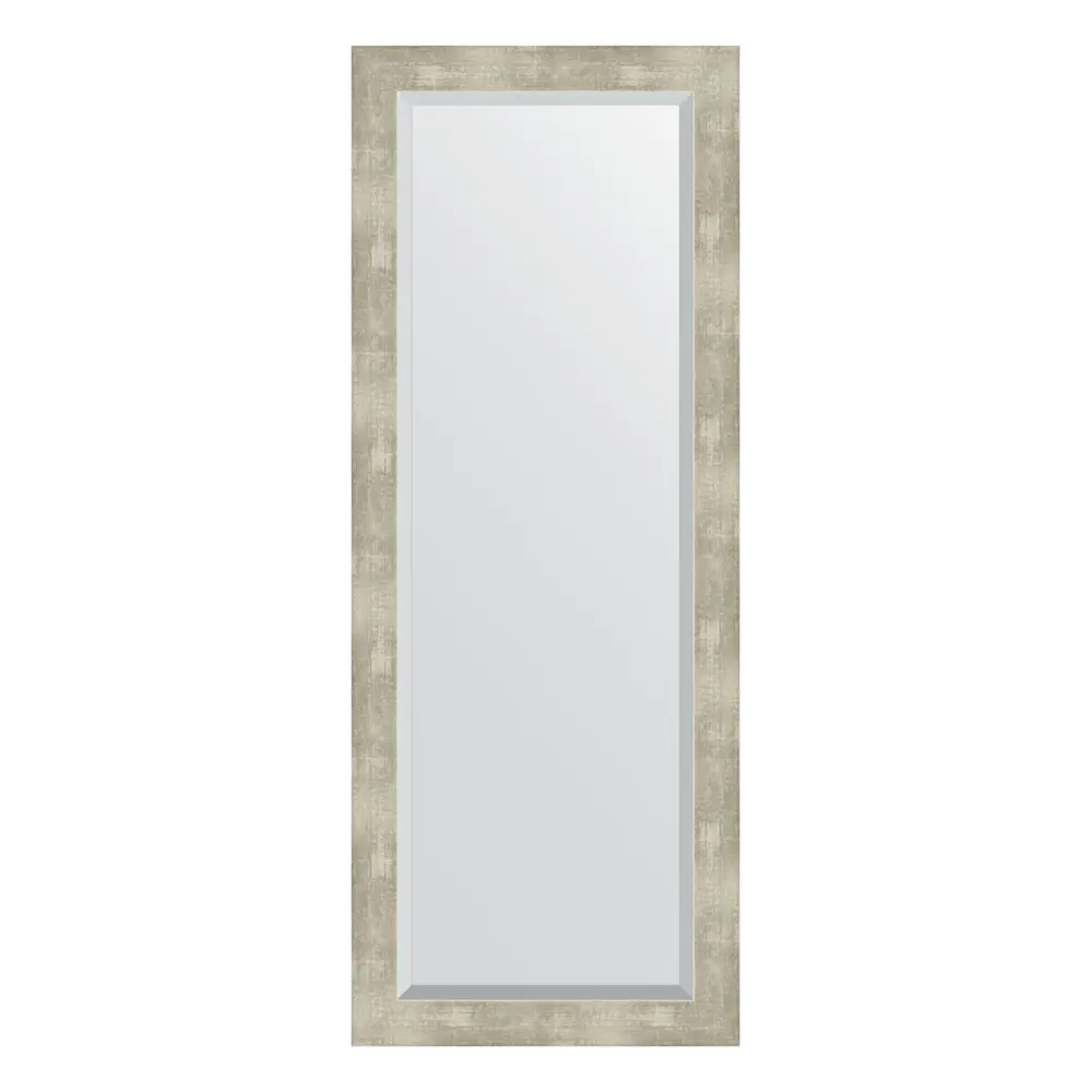 Фото Зеркало с фацетом в багетной раме Evoform алюминий 61 мм 51x131 см BY 1159