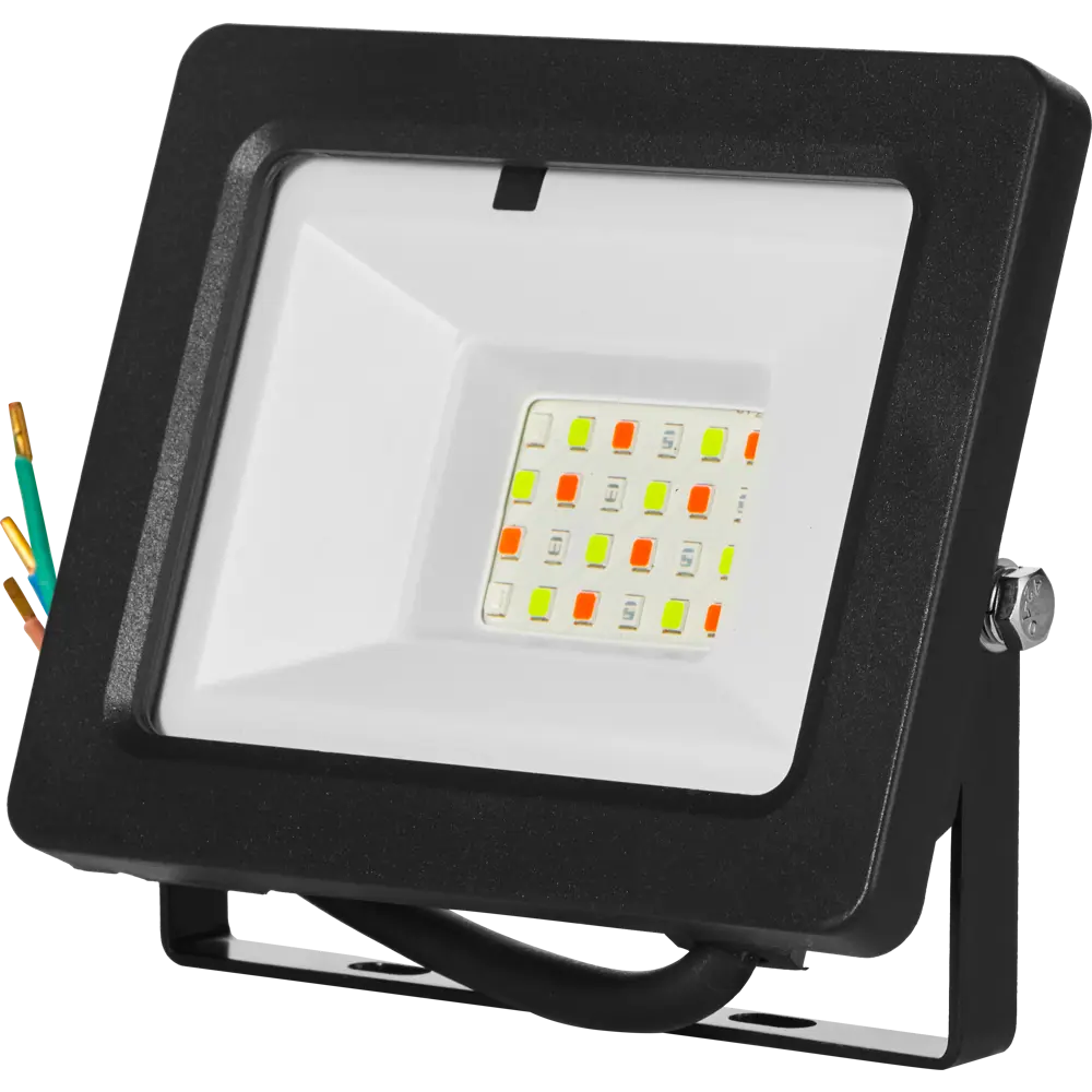 Фото 4 Прожектор светодиодный уличный Ritter RGB+W 30 Вт 4000К IP65 с пультом управления черный Фото 4 Прожектор светодиодный уличный Ritter RGB+W 30 Вт 4000К IP65 с пультом управления черный