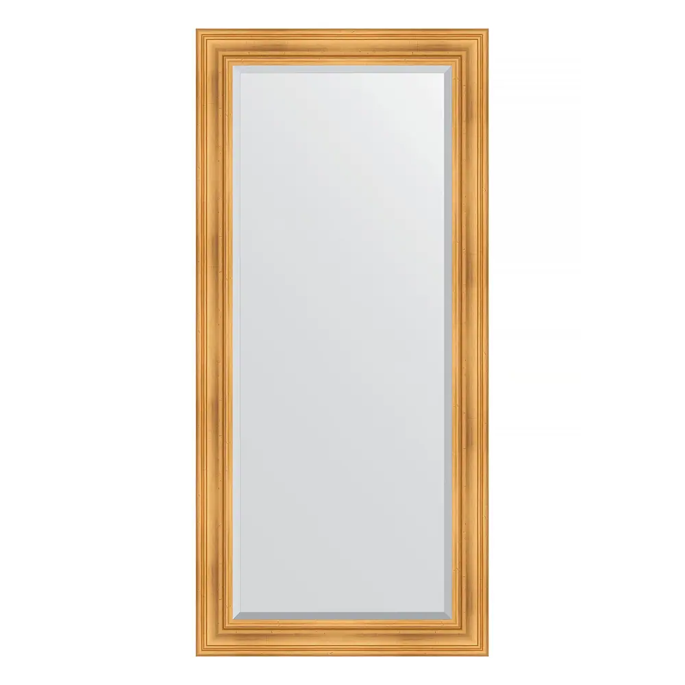 Фото Зеркало с фацетом в багетной раме Evoform травленое золото 99 мм 79x169 см BY 3600