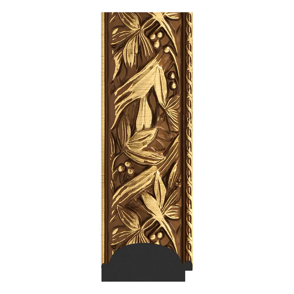 Фото 4 Зеркало с гравировкой в багетной раме Evoform византия золото 99 мм 89x89 см BY 4328