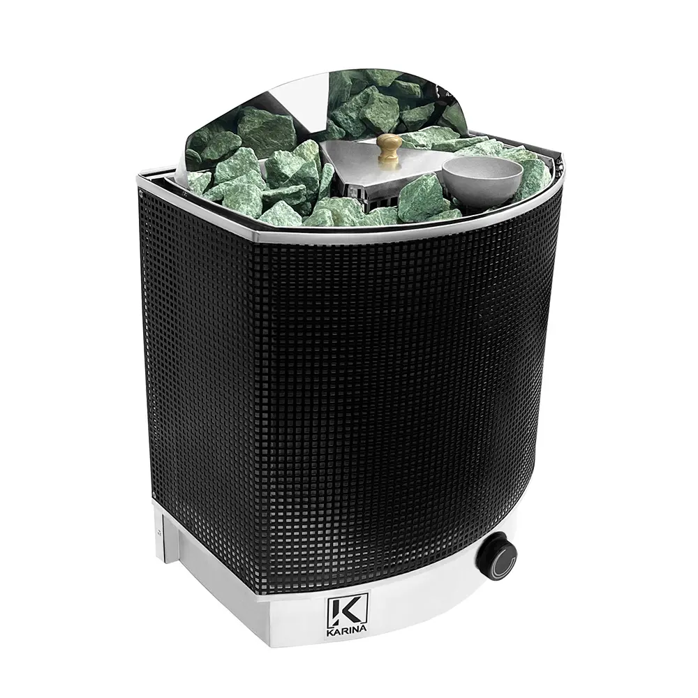Фото Печь банная электрическая Karina Optima Steam 7.5кВт 10м³ Фото Печь банная электрическая Karina Optima Steam 7.5кВт 10м³