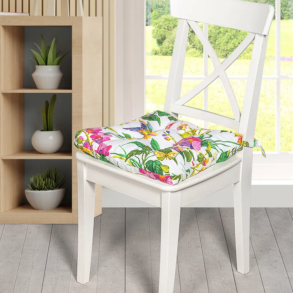 Фото 4 Подушка на стул Altali Колибри 41x41 см