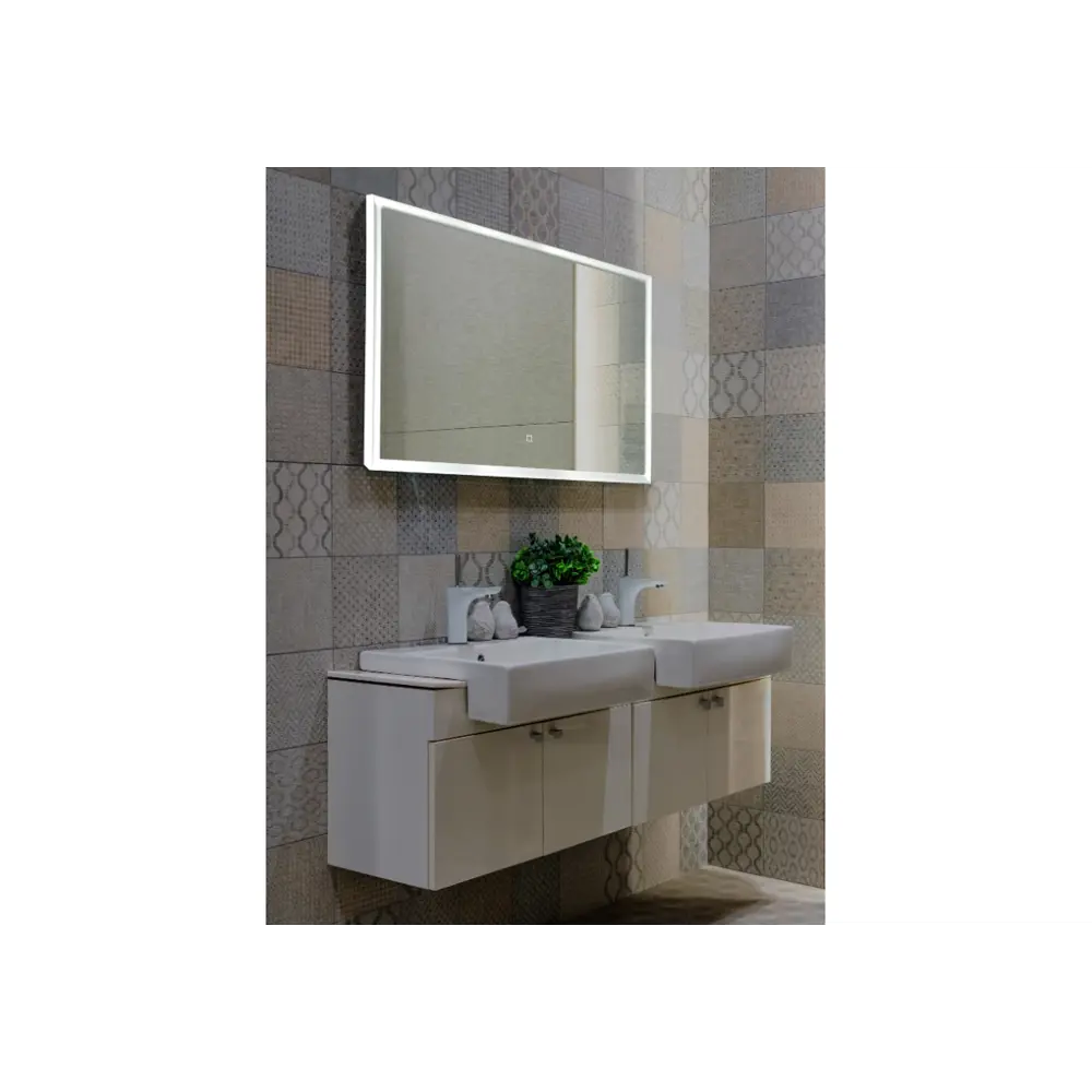 Фото 2 Зеркало для ванной Silver mirrors ФР-00002179 100x70см Фото 2 Зеркало для ванной Silver mirrors ФР-00002179 100x70см