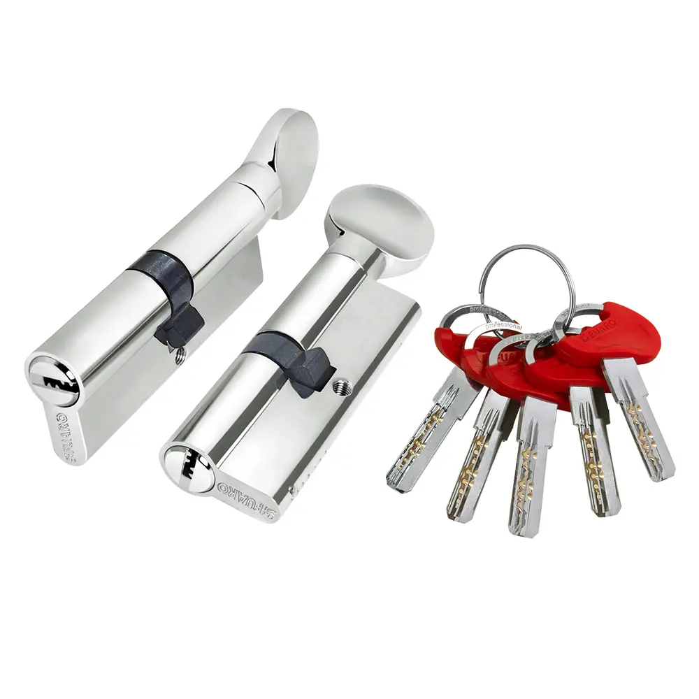 Фото Цилиндровый механизм с перекодировкой (D-PRO502-8/80) D-PRO5002-8Knob80(35+10+35) CP хром 5+1Key с верт. перекод. Фото Цилиндровый механизм с перекодировкой (D-PRO502-8/80) D-PRO5002-8Knob80(35+10+35) CP хром 5+1Key с верт. перекод.