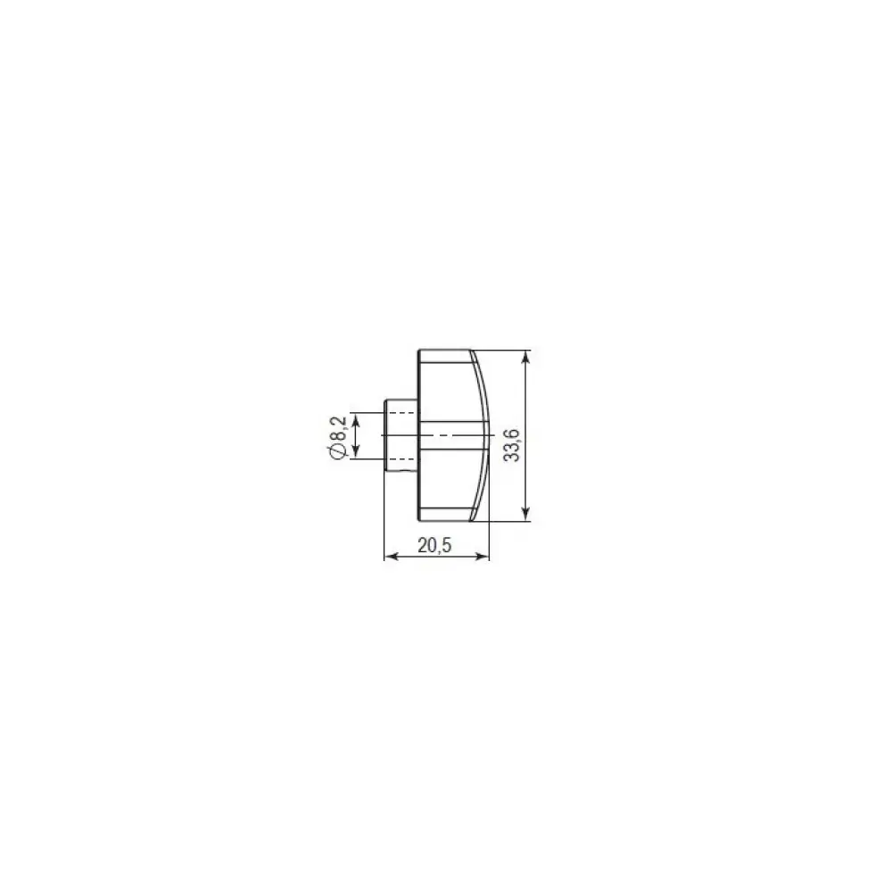 Фото 2 Вертушка на шток цилиндра T.Knob-Z (CB-Z) BL-24 черный Фото 2 Вертушка на шток цилиндра T.Knob-Z (CB-Z) BL-24 черный