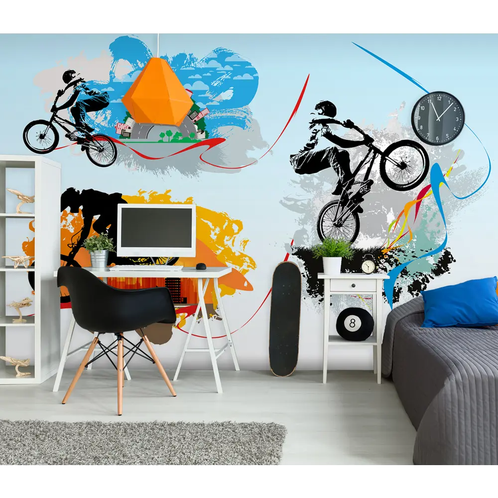 Фото 9 Фотообои флизелиновые Luxury walls 400x270 см Граффити AM10104 Фото 9 Фотообои флизелиновые Luxury walls 400x270 см Граффити AM10104