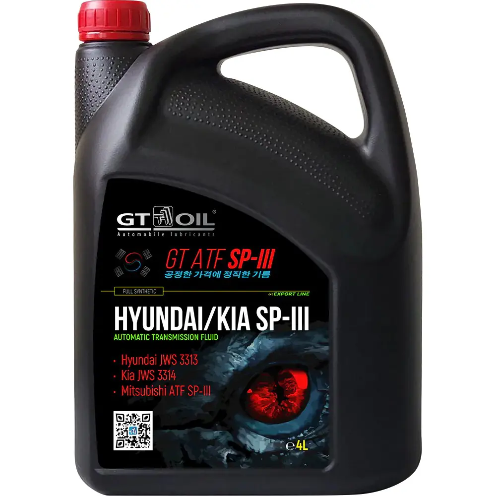 Фото Масло GT Oil ATF SP III 4 л Фото Масло GT Oil ATF SP III 4 л