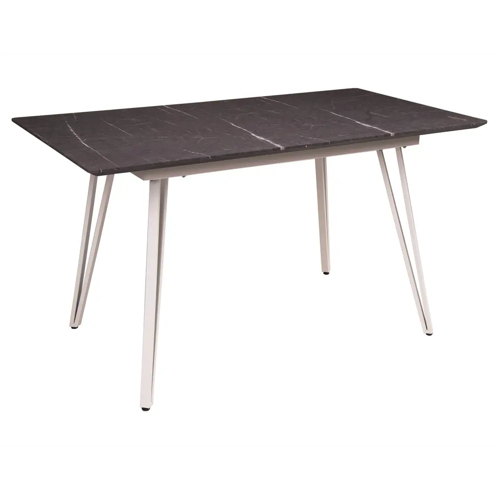 Фото Кухонный стол прямоугольный R-home Диего 140 140x140 см МДФ цвет графит Фото Кухонный стол прямоугольный R-home Диего 140 140x140 см МДФ цвет графит