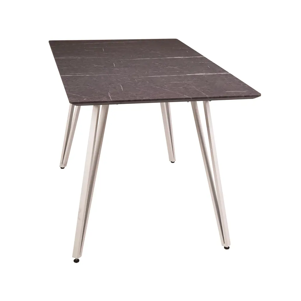 Фото 6 Кухонный стол прямоугольный R-home Диего 140 140x140 см МДФ цвет графит Фото 6 Кухонный стол прямоугольный R-home Диего 140 140x140 см МДФ цвет графит