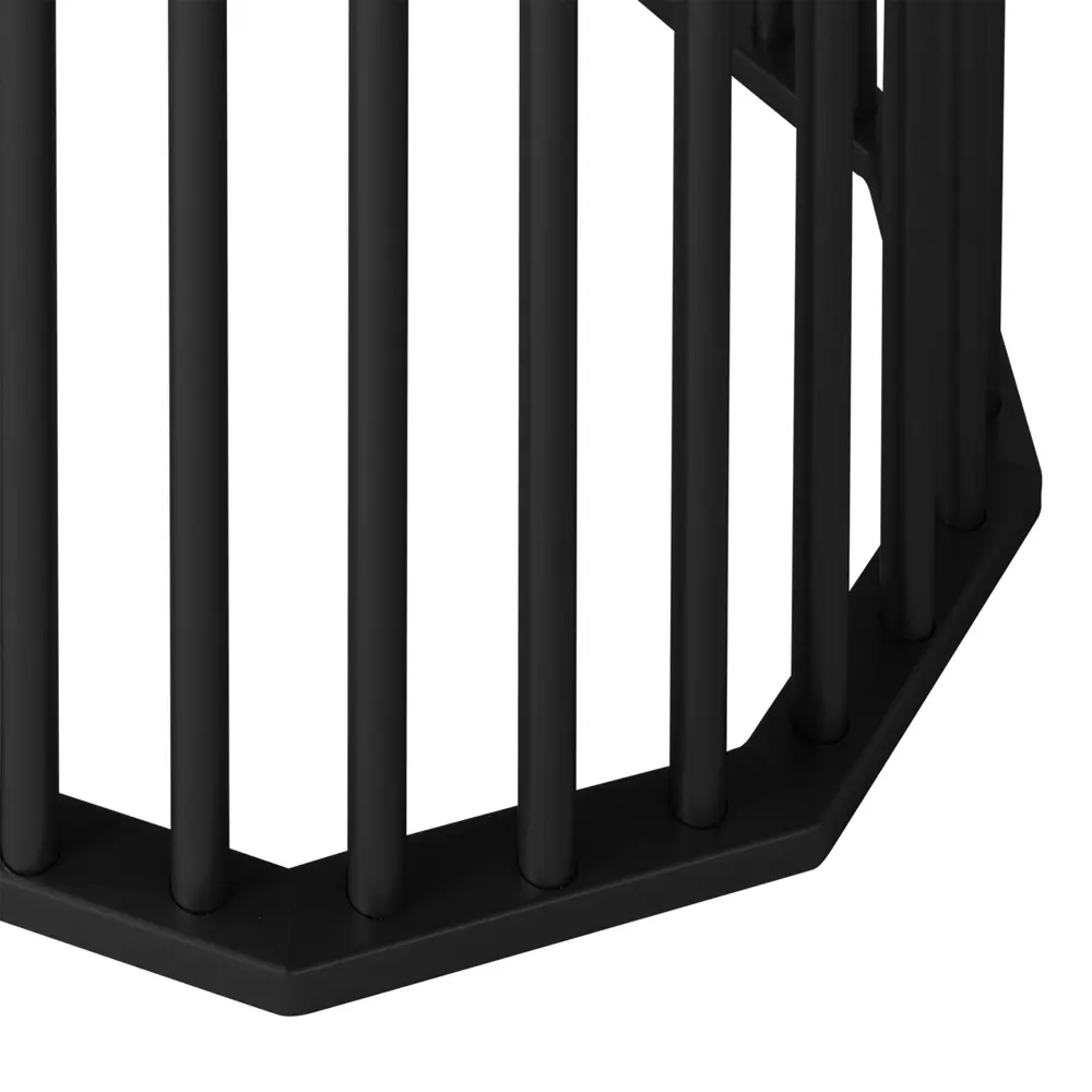 Фото 3 Кухонный стол круглый R-home Patrik 110x110 см МДФ цвет черный/графит