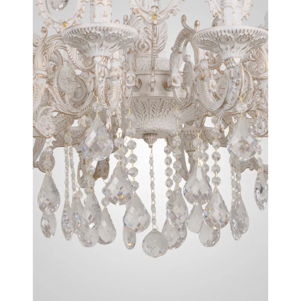 Фото 7 Люстра подвесная Мелодия света 5384-dma Bourgeois 12 ламп 48 м² цвет белый