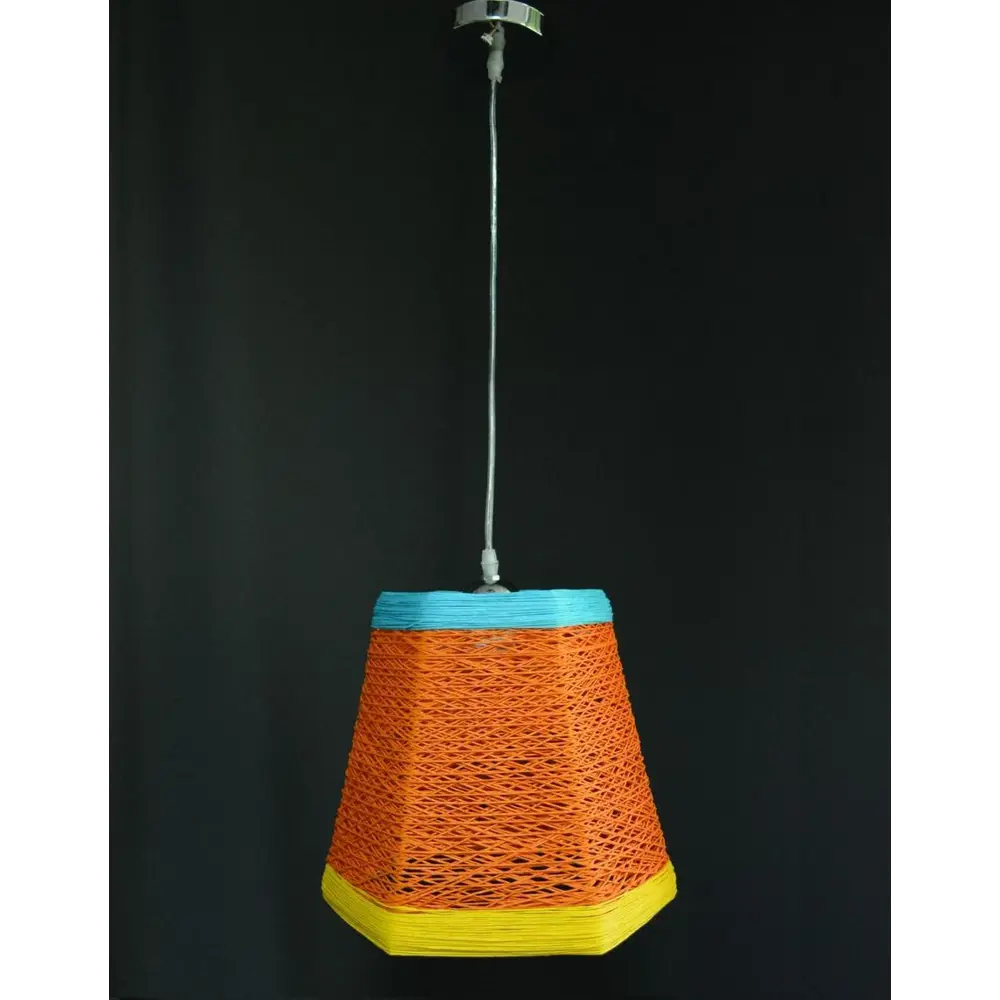 Фото Светильник подвесной Мелодия света 2061-A Hanging 1 лампа 4 м² цвет оранжевый Фото Светильник подвесной Мелодия света 2061-A Hanging 1 лампа 4 м² цвет оранжевый