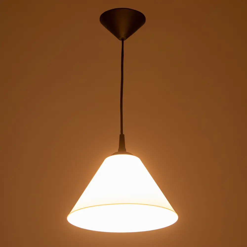 Фото 3 Светильник подвесной BAYERLUX 9175857 Конус3 1 лампа 25 м² цвет черный Фото 3 Светильник подвесной BAYERLUX 9175857 Конус3 1 лампа 25 м² цвет черный