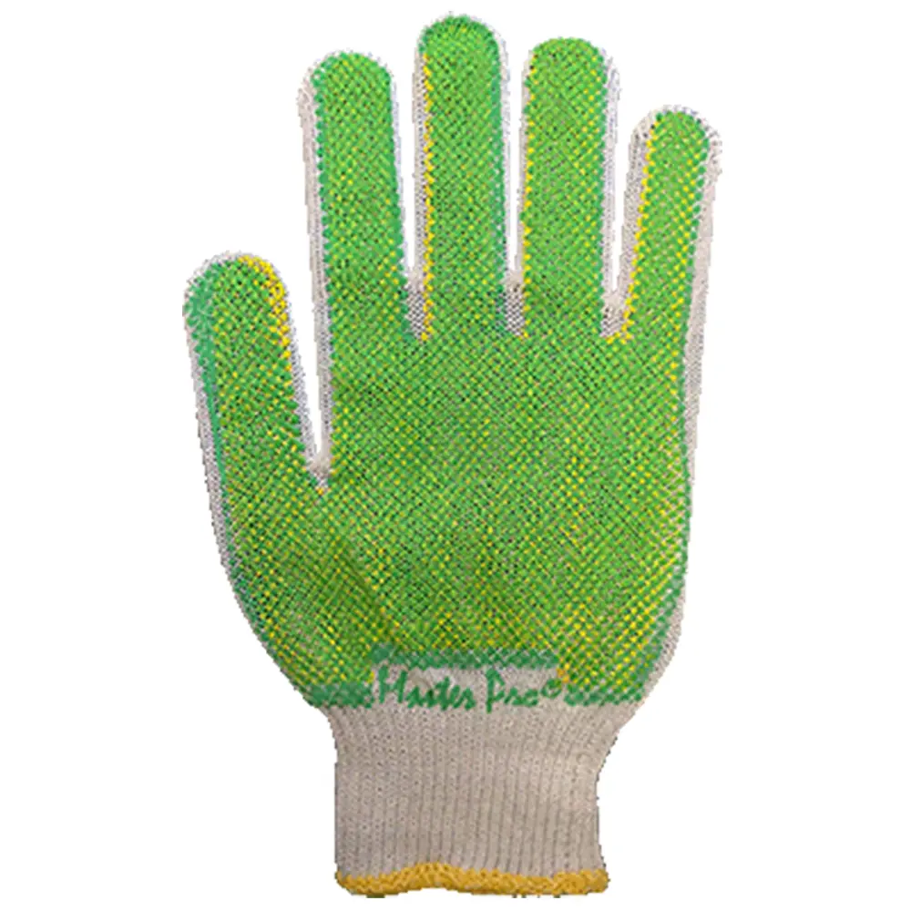 Фото 3 Перчатки хлопковые Master-Pro Стандарт-2 2310-ST2-100-PVC, размер 9/L, 100 шт