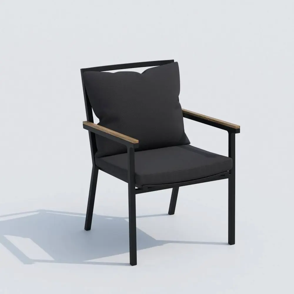 Фото 6 Садовая мебель для отдыха Ideal patio Outdoor style Tella Festa 180 Plus dark алюМиний серый:стол, 6 стульев Фото 6 Садовая мебель для отдыха Ideal patio Outdoor style Tella Festa 180 Plus dark алюМиний серый:стол, 6 стульев