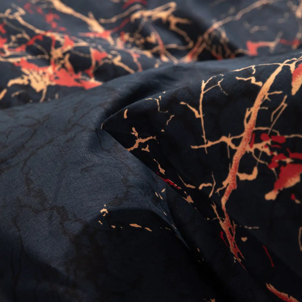 Фото 8 Комплект постельного белья Ночь Нежна Вулкан 70606-1+70607-1 Бязь 120гр. евро 50x70 см (2)