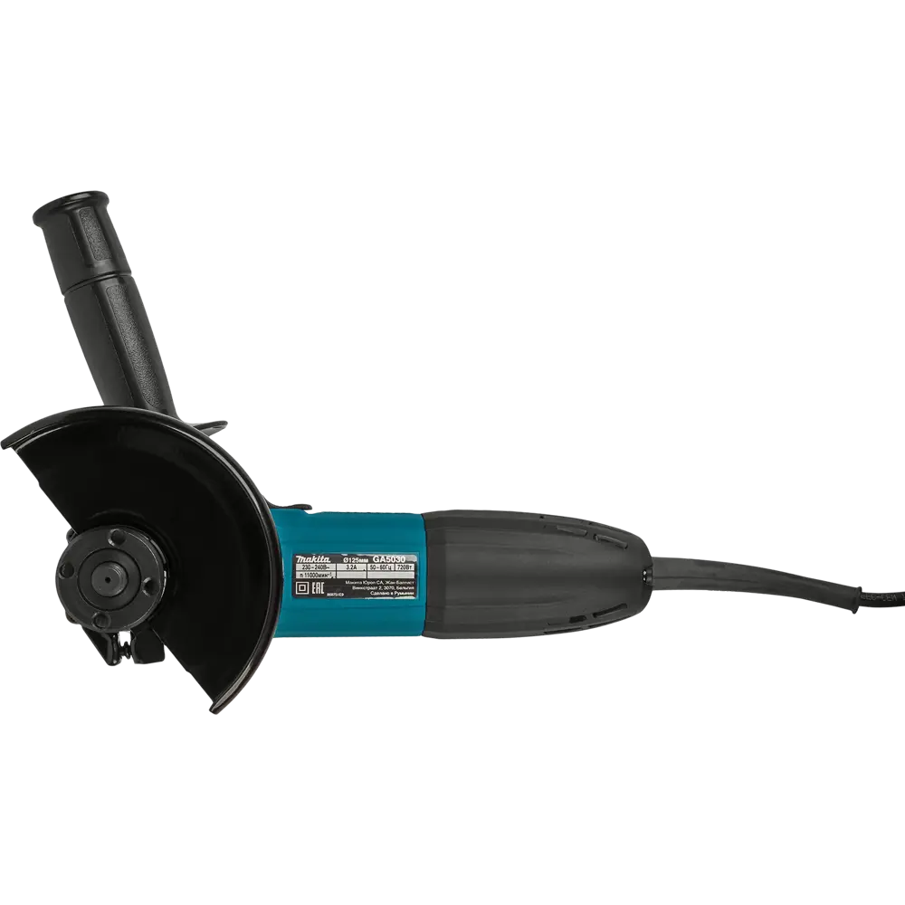 Фото 3 УШМ сетевая Makita GA5030X3, 720 Вт, 125 мм Фото 3 УШМ сетевая Makita GA5030X3, 720 Вт, 125 мм