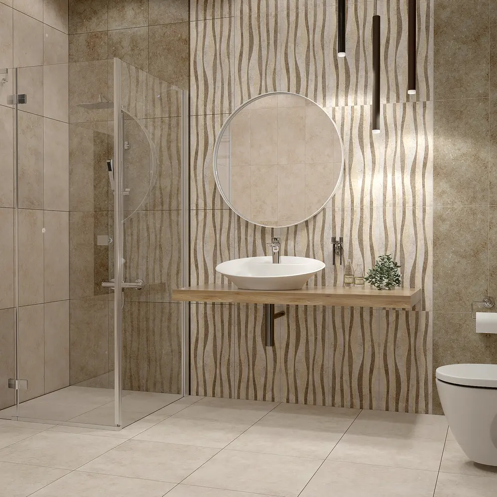 Фото 2 Плитка Keramin 00101586 30x60см 1.98 м² цвет бежевый