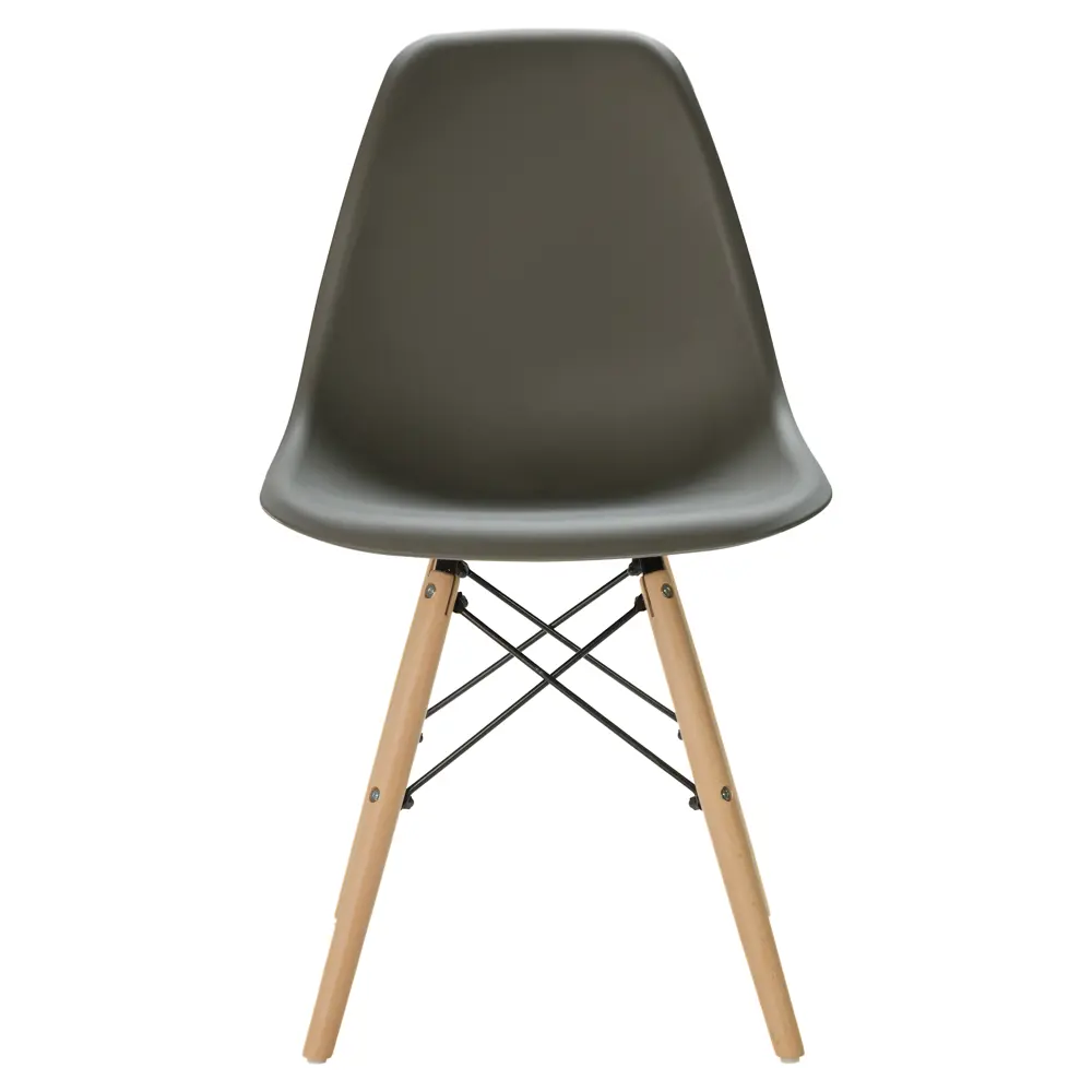 Фото 2 Комплект стульев 4 шт Leon group Eames DSW 83x41x46 см полипропилен цвет графит Фото 2 Комплект стульев 4 шт Leon group Eames DSW 83x41x46 см полипропилен цвет графит