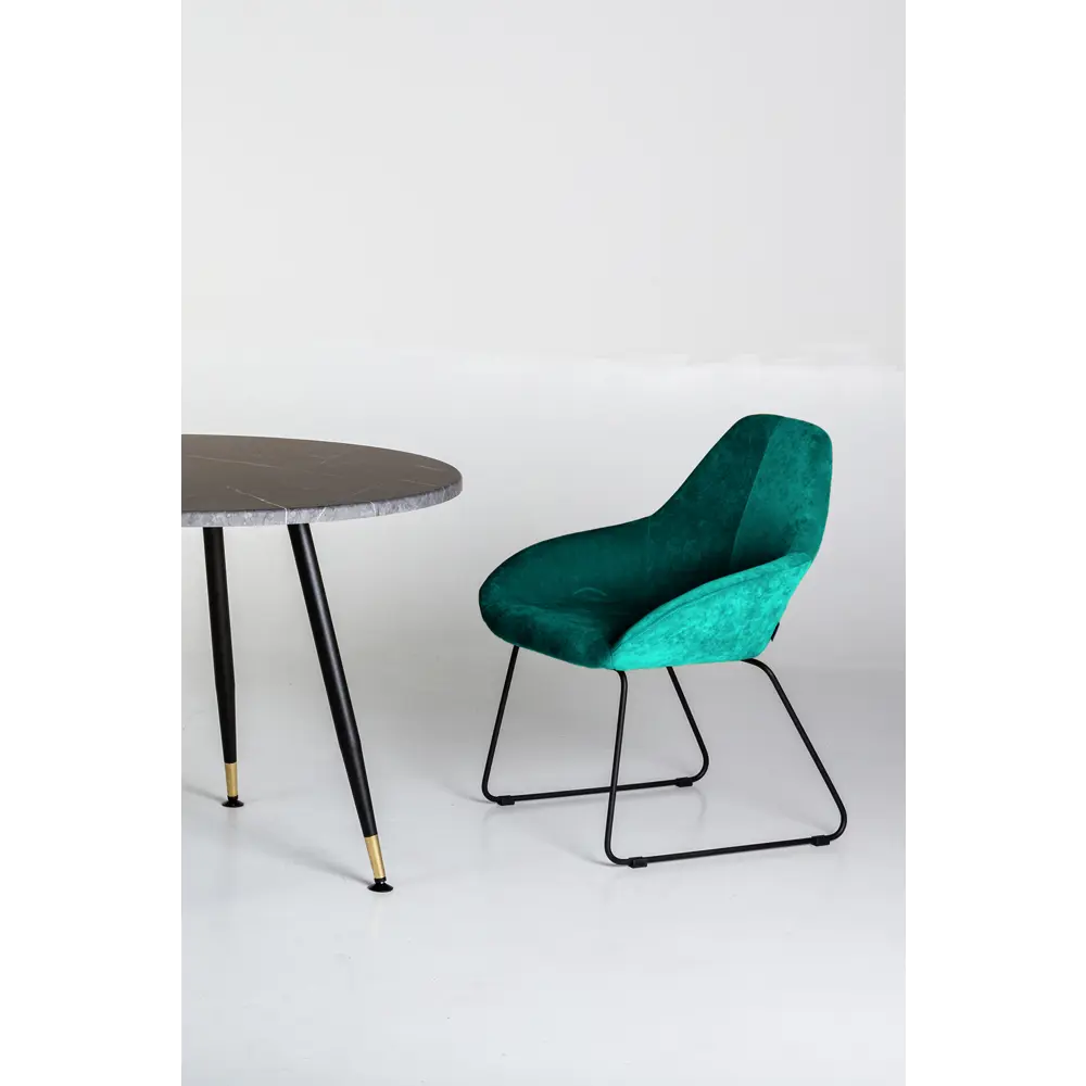 Фото 8 Кресло R-home Kent Линк 58.5x84x59.5 см цвет изумрудный Фото 8 Кресло R-home Kent Линк 58.5x84x59.5 см цвет изумрудный