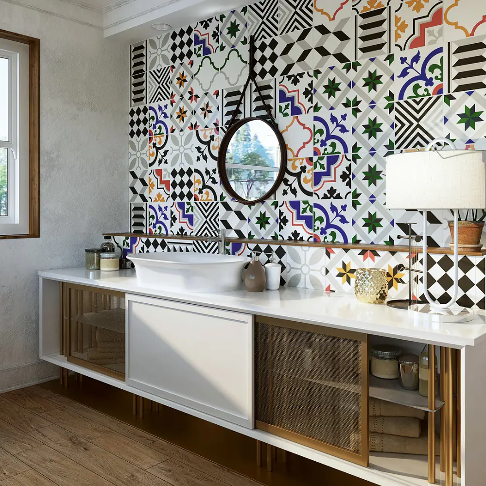 Фото 2 Декор плиточный настенный Kerama Marazzi Ателье NT\B243\5009 20x20см разноцветный