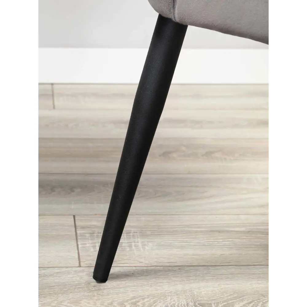 Фото 7 Стул R-Home Ledger 48x85x59 см микровелюр цвет коричневый/черный Фото 7 Стул R-Home Ledger 48x85x59 см микровелюр цвет коричневый/черный