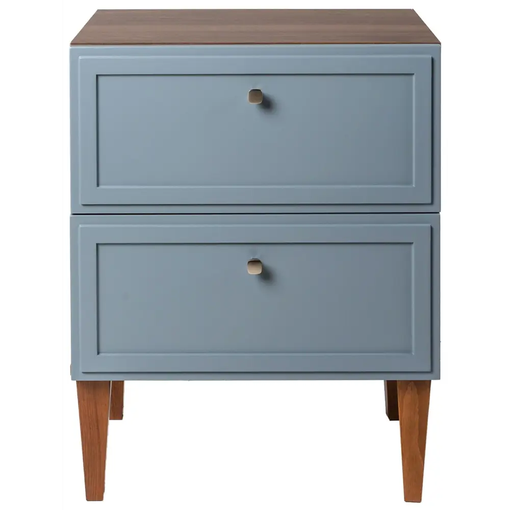 Фото 3 Тумба с выдвижными ящиками R-Home Norton 55x70x40 см МДФ цвет серый Фото 3 Тумба с выдвижными ящиками R-Home Norton 55x70x40 см МДФ цвет серый