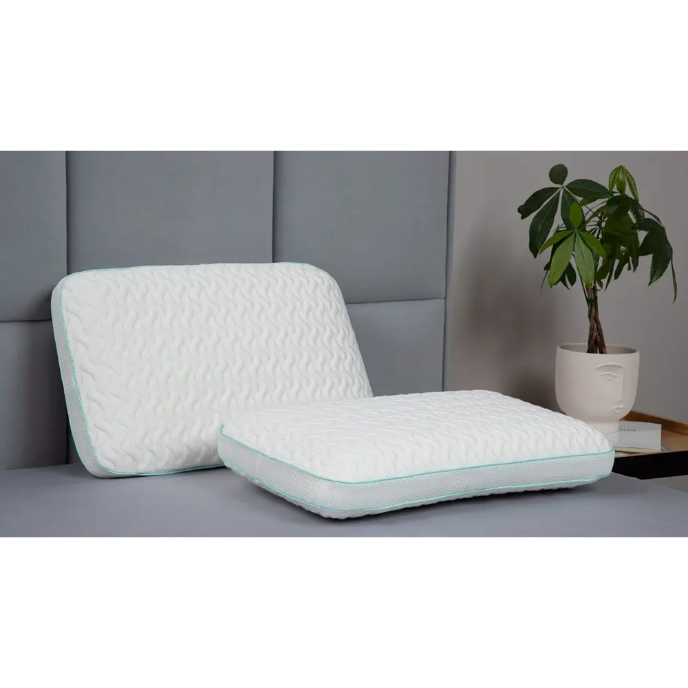 Фото 5 Подушка анатомическая Askona Elastic 38x60 см, латексная пена Фото 5 Подушка анатомическая Askona Elastic 38x60 см, латексная пена