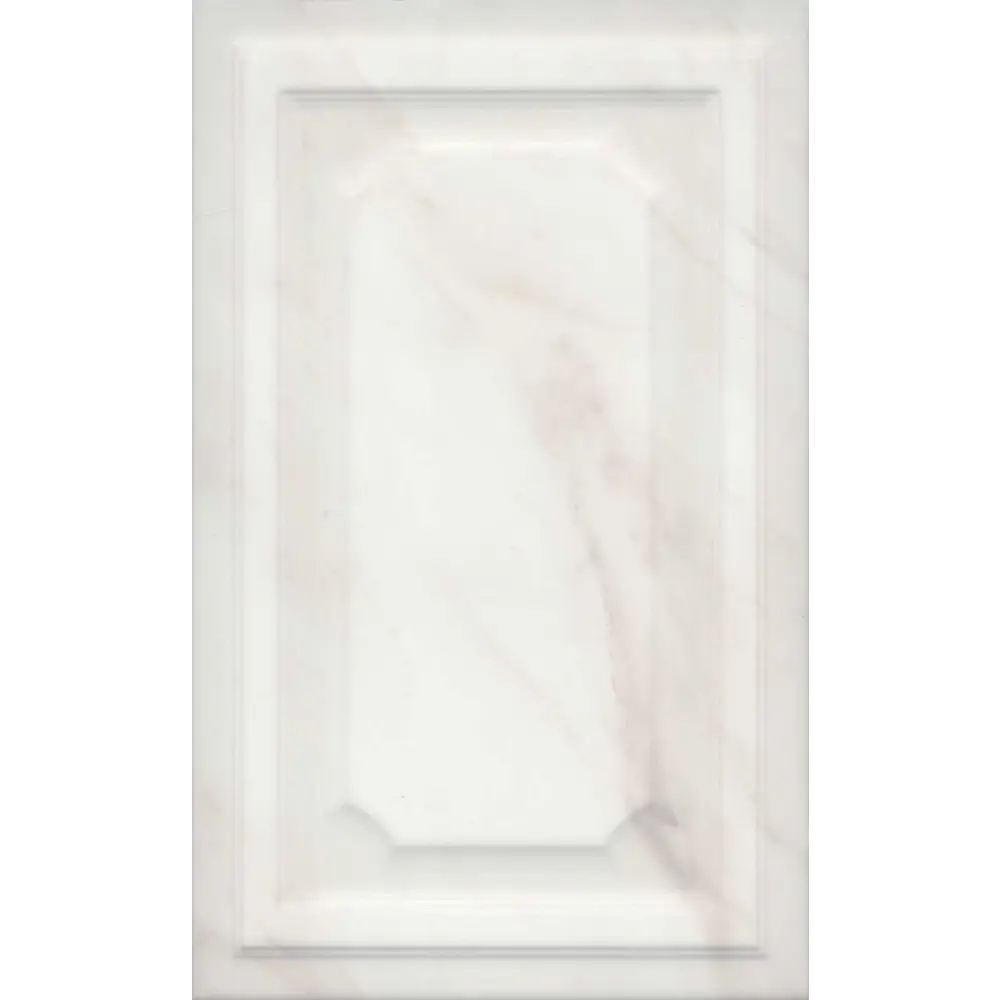 Фото Настенная плитка Kerama marazzi Гран пале 6357 25x40см 0.9 м² цвет белый, цена за упаковку