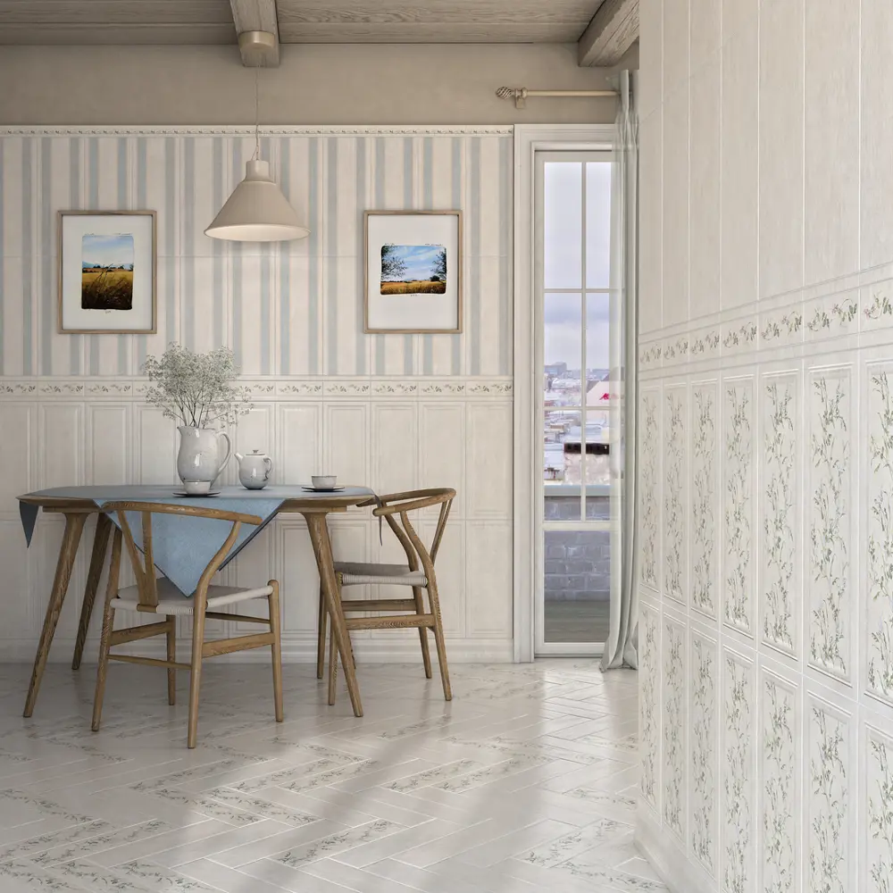 Фото 2 Настенная плитка Kerama marazzi Кантри шик 7292 20x50см цвет серый, цена за упаковку Фото 2 Настенная плитка Kerama marazzi Кантри шик 7292 20x50см цвет серый, цена за упаковку