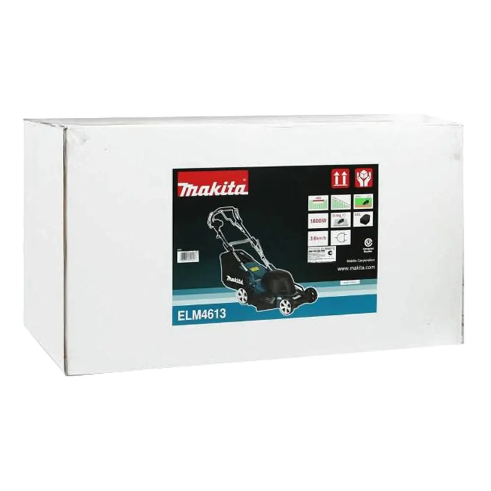 Фото 2 Газонокосилка электрическая Makita ELM4613 1800 Вт 46 см Фото 2 Газонокосилка электрическая Makita ELM4613 1800 Вт 46 см