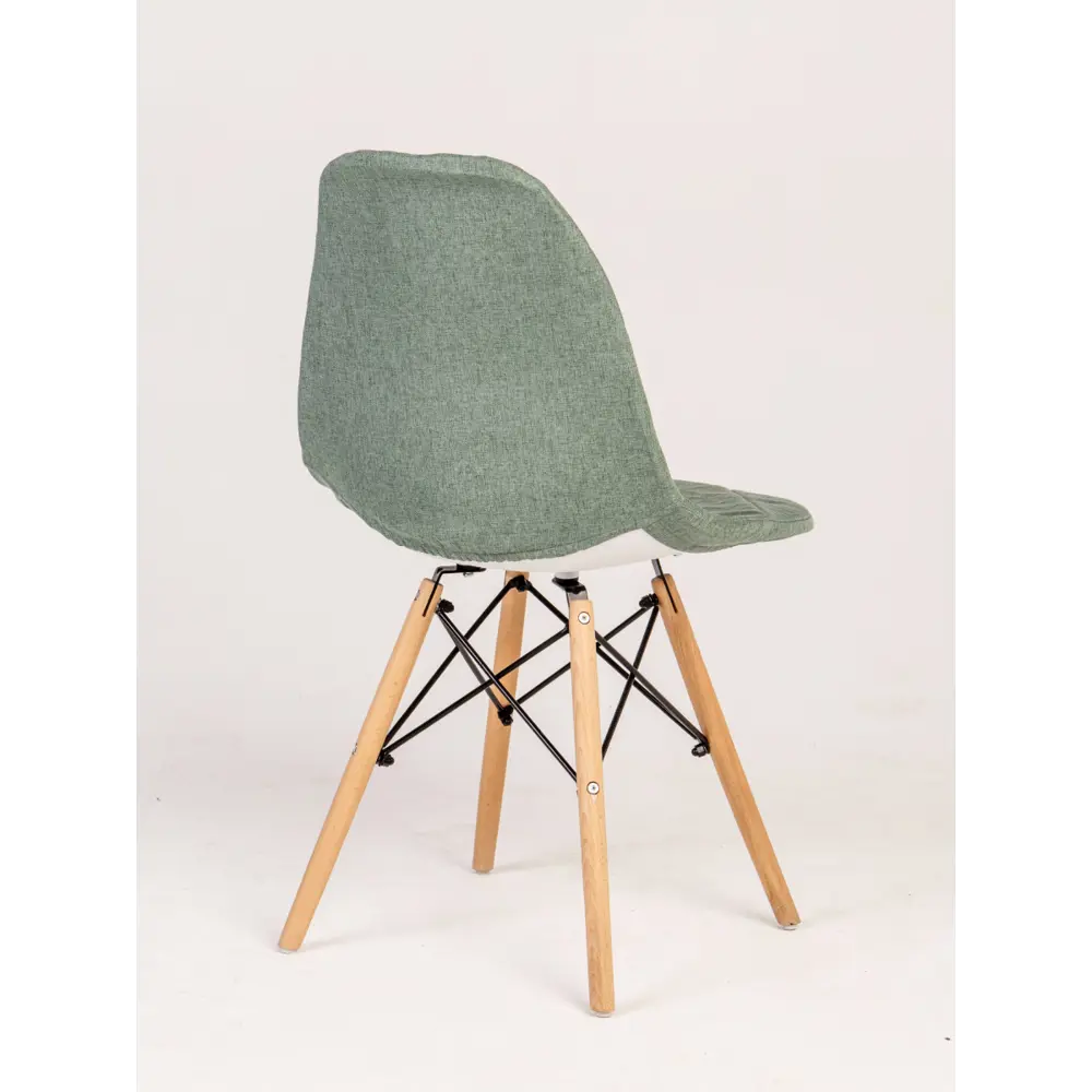 Фото 3 Чехол на стул PROtect со спинкой Eames/Эймс 40x46см ткань Laguna рогожка Бирюзовый 1шт Фото 3 Чехол на стул PROtect со спинкой Eames/Эймс 40x46см ткань Laguna рогожка Бирюзовый 1шт