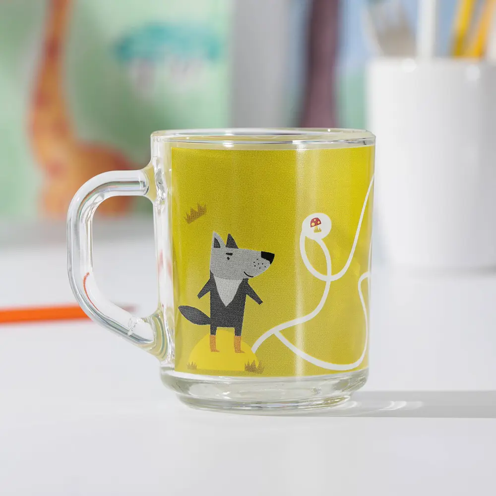 Фото 2 Кружка 200 мл Посуда-пак стекло 7337140