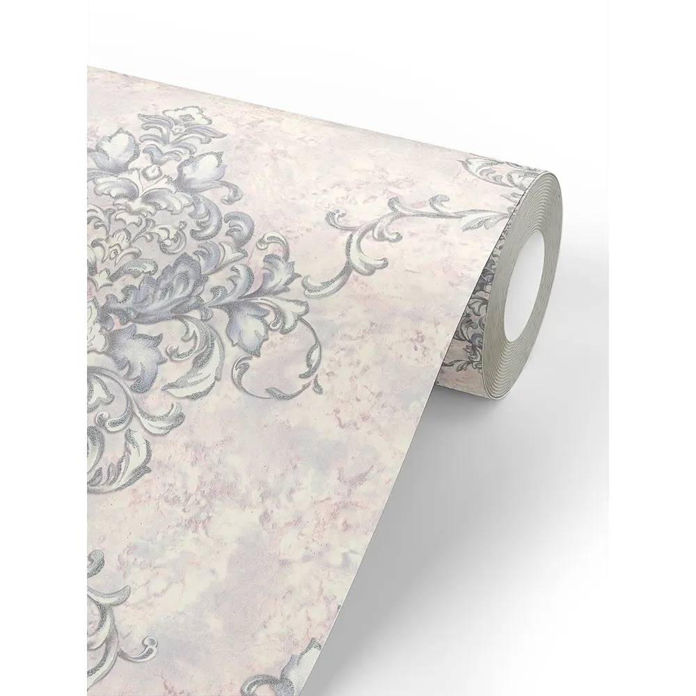 Фото 2 Обои флизелиновые Euro decor Demetra 1.06 м белые с серебром 7205-08 Фото 2 Обои флизелиновые Euro decor Demetra 1.06 м белые с серебром 7205-08