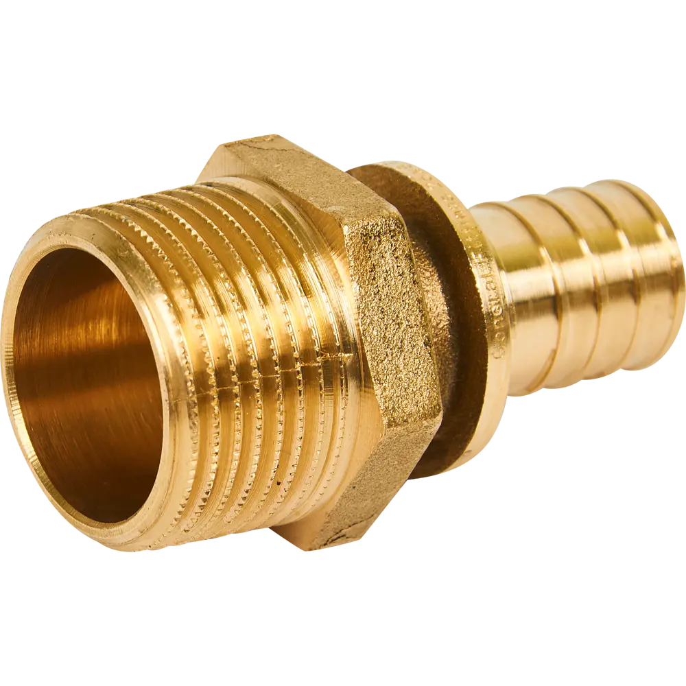 Фото 2 Переходник Stout 1"x25 мм НР латунь SFA-0001-002510 Фото 2 Переходник Stout 1"x25 мм НР латунь SFA-0001-002510