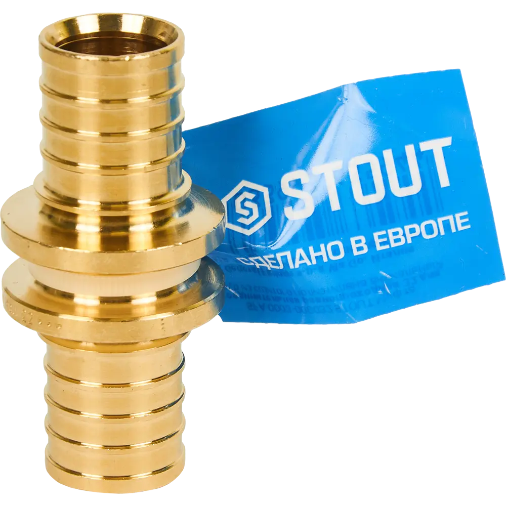 Фото 3 Соединитель Stout 32x32 мм латунь SFA-0003-000032 Фото 3 Соединитель Stout 32x32 мм латунь SFA-0003-000032