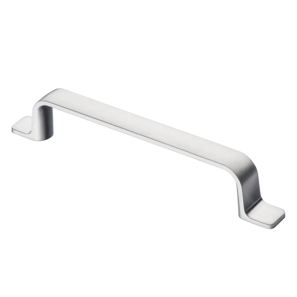 Фото Мебельная ручка-скоба Kerron S-2520-128 SC матовый хром 128 мм Фото Мебельная ручка-скоба Kerron S-2520-128 SC матовый хром 128 мм