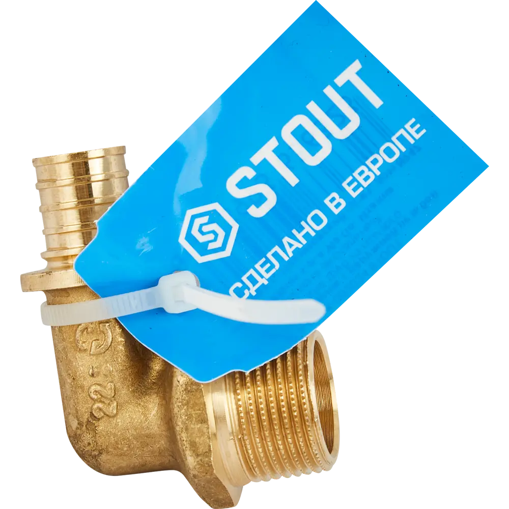 Фото 5 Угол комбинированный 90° Stout 3/4"x20 мм НР латунь SFA-0005-002034 Фото 5 Угол комбинированный 90° Stout 3/4"x20 мм НР латунь SFA-0005-002034