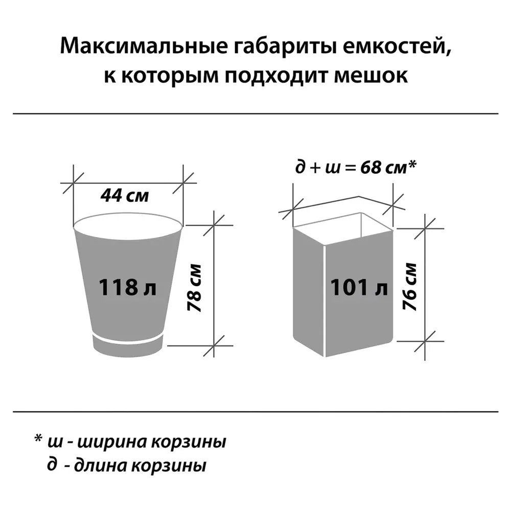Фото 7 Мешки для мусора Laima Ultra 70x110 см особо прочные 120 л 10 шт Фото 7 Мешки для мусора Laima Ultra 70x110 см особо прочные 120 л 10 шт
