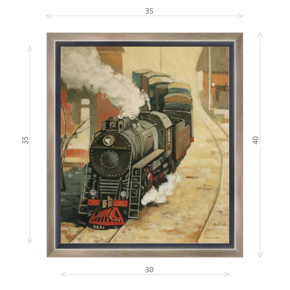 Фото Картина Константина Малютина "Красный балтиец" матовый холст в раме 40x35 см Фото Картина Константина Малютина "Красный балтиец" матовый холст в раме 40x35 см