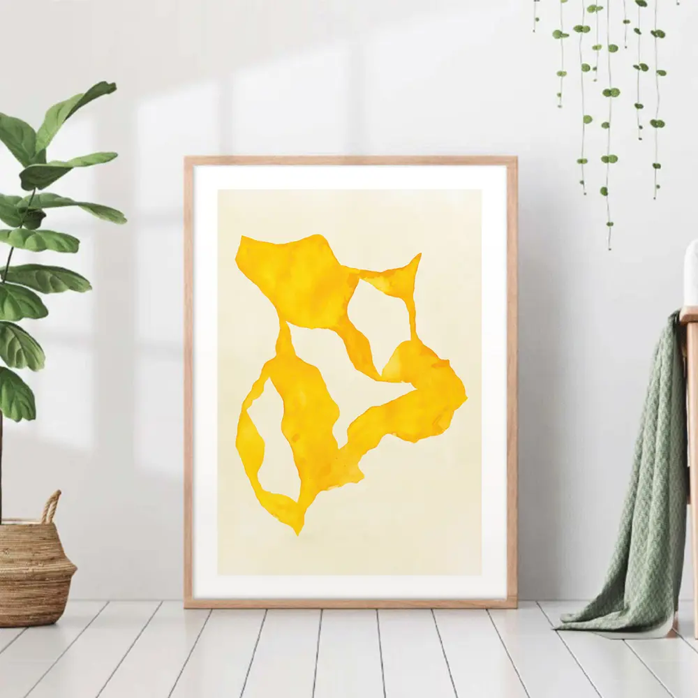 Фото Постер 28 картин "Абстрактные желтые формы" 70x50 см в тубусе без рамы Фото Постер 28 картин "Абстрактные желтые формы" 70x50 см в тубусе без рамы