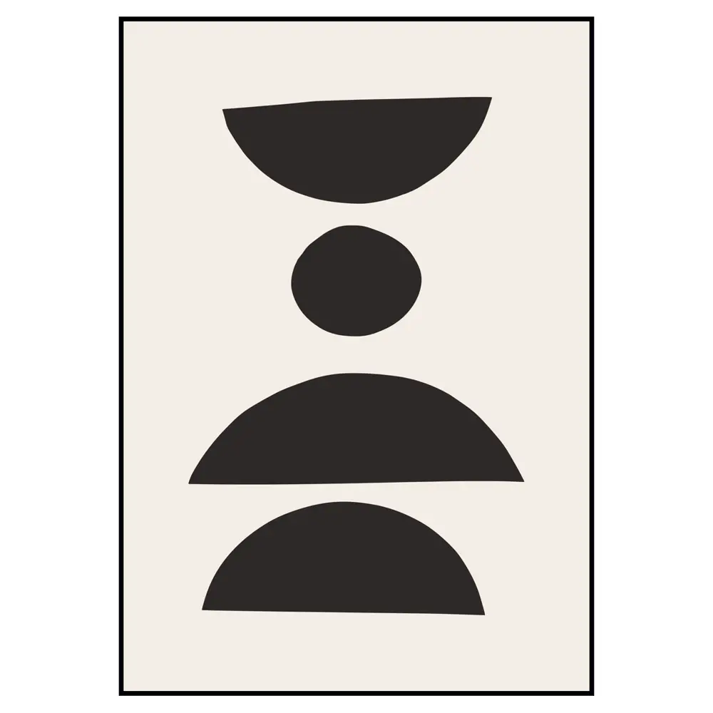 Фото 2 Постер 28 картин "Абстракция минимализм черный полукруг" 50x40 см в тубусе без рамы Фото 2 Постер 28 картин "Абстракция минимализм черный полукруг" 50x40 см в тубусе без рамы