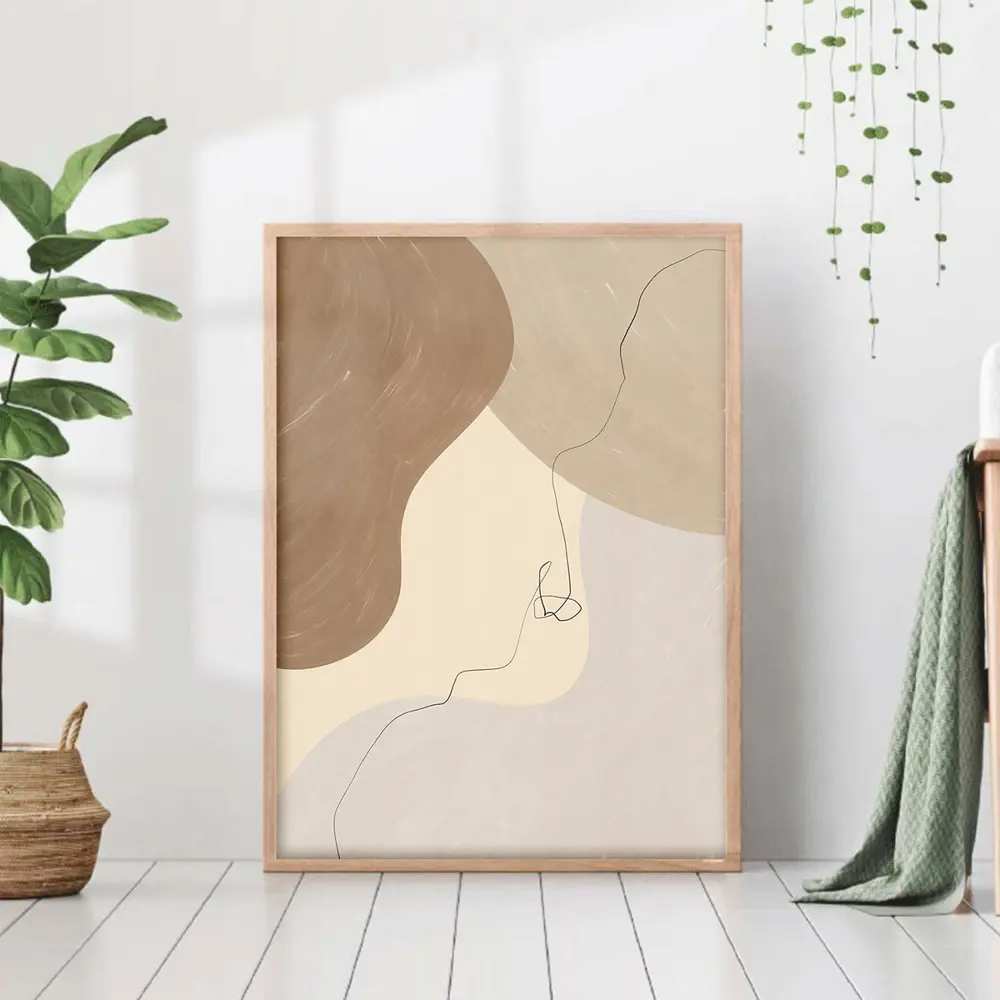 Фото Постер 28 картин Абстракция бежевая Оттенки 50x40 см в тубусе без рамы Фото Постер 28 картин Абстракция бежевая Оттенки 50x40 см в тубусе без рамы