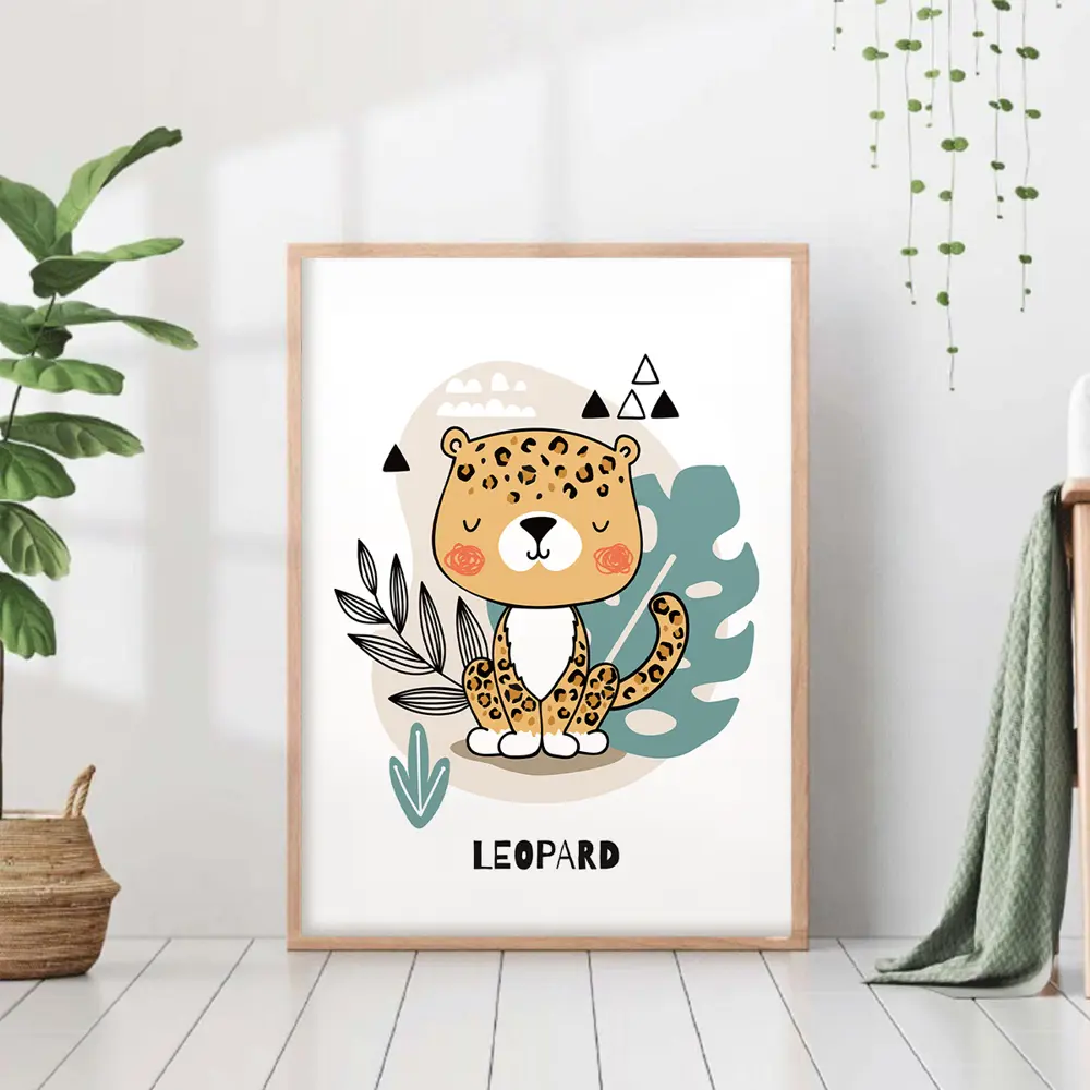 Фото Постер 28 картин "Леопард" 70x50 см в тубусе без рамы Фото Постер 28 картин "Леопард" 70x50 см в тубусе без рамы