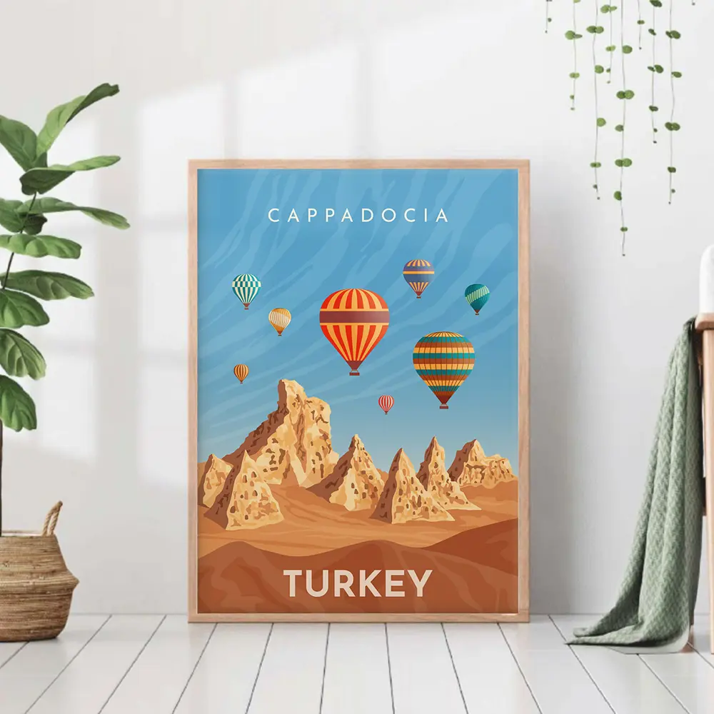 Фото Постер 28 картин "Каппадокия Турция" 50x40 см в тубусе без рамы Фото Постер 28 картин "Каппадокия Турция" 50x40 см в тубусе без рамы