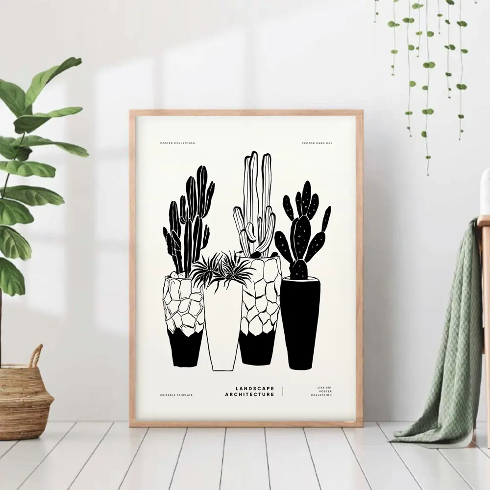 Фото Постер 28 картин "Кактусы" 70x50 см в тубусе без рамы Фото Постер 28 картин "Кактусы" 70x50 см в тубусе без рамы