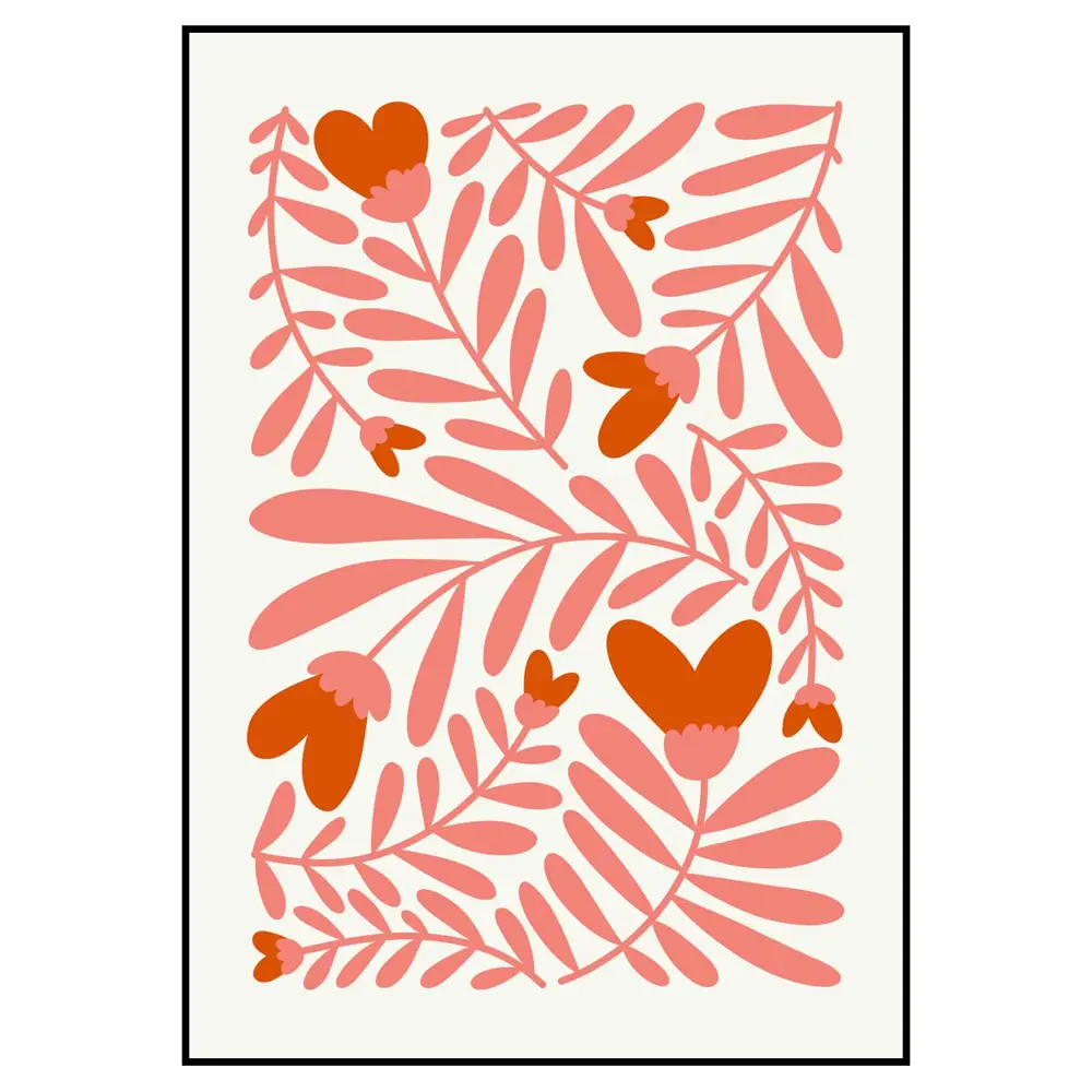 Фото 2 Постер 28 картин "Абстракция розовые ветки" 70x50 см в тубусе без рамы Фото 2 Постер 28 картин "Абстракция розовые ветки" 70x50 см в тубусе без рамы